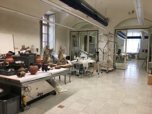 Laboratorio di restauro di Palazzo Carignano